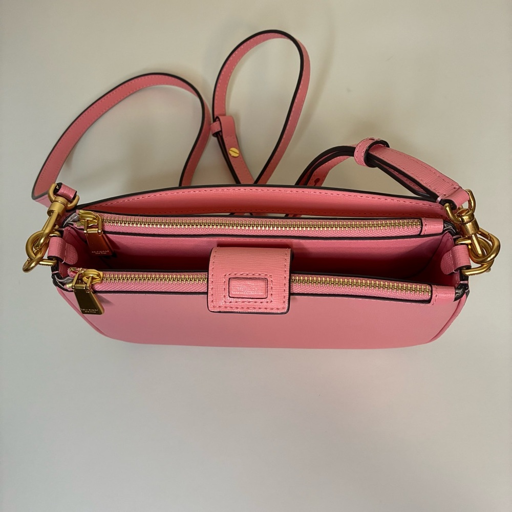 Kate Spade Small Coral Pink Shoulder Bag - Picture 5 of 11